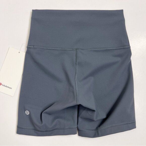 Lululemon NWT Wunder Train High-Rise Short 6" Oil Grey - Picture 3 of 9